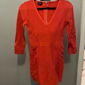 Bebe bandage dress, size S